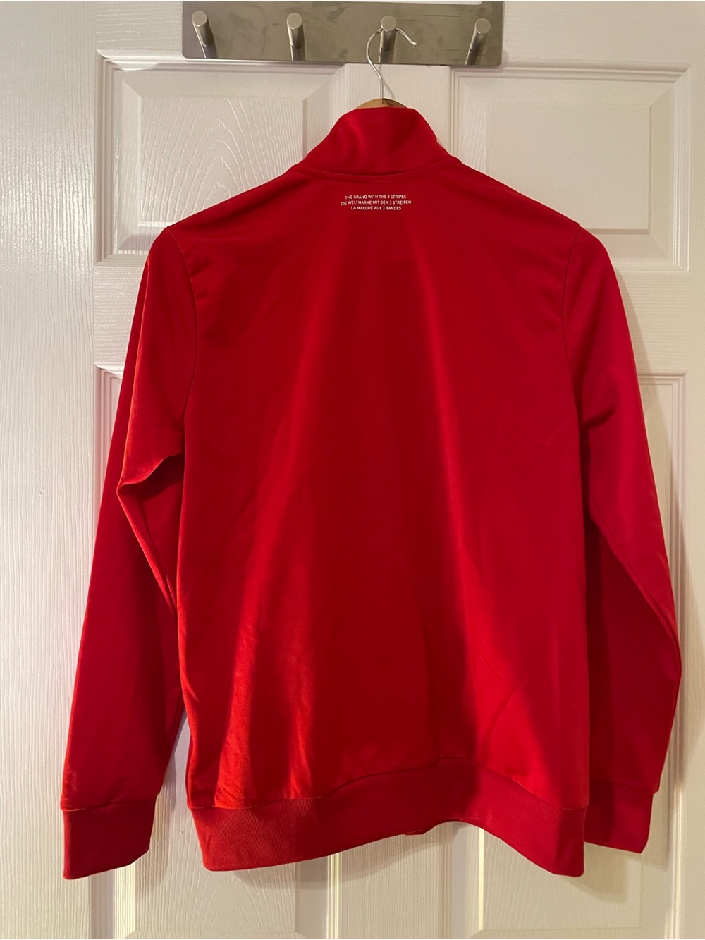 Adidas Red Track Jacket - Picture 3 of 4